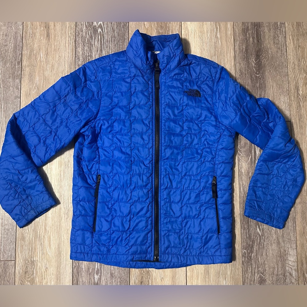 The North Face Kids Vibrant Blue Puffer Jacket